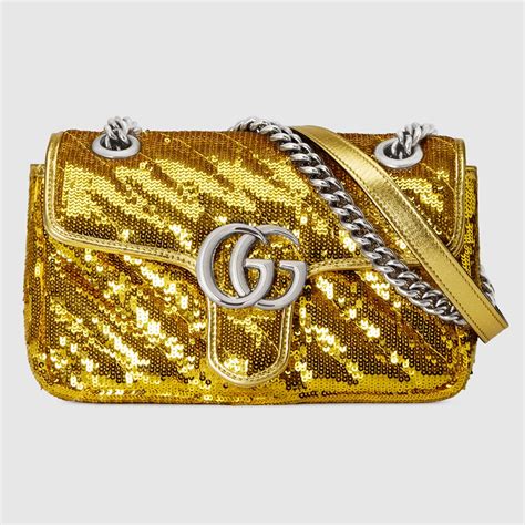 sequin gucci marmont|gg marmont handbags.